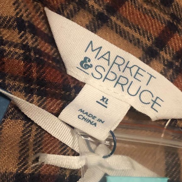 Market & Spruce 3Q Cozy Straight Fit Shirt Size XL - Picture 2 of 4